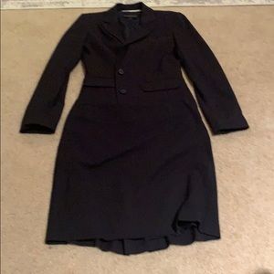 Banana republic pinstripe skirt suit